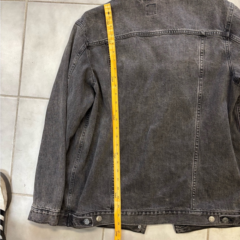 GAP Charcoal Denim Jacket - Picture 5 of 6